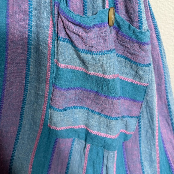 NWT UO Betsey Linen Halter Midi Dress - Picture 14 of 16